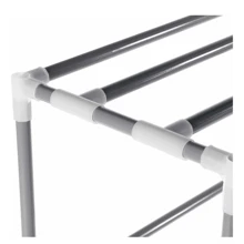 Rack Estante Organizador Para Lavadora Baño Mueble 2 Repisas - Gris - Ver 5