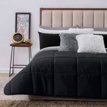 DOUBLE VIEW CONCORD DOWN QUILTED DUVET - Black - View 1