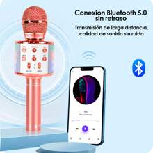 Micrófono Inalámbrico Bluetooth Karaoke