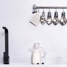 Stainless Steel Kitchen Conversion Chart Refrigerator Magnet With Magnetic Scale & Upgraded Clearly Printed Black Scales - Silver - View 8