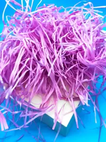 萊菲亞填充diy禮品盒裝飾碎紙條創意床上用草填充材料