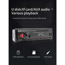 Auto Estereo Para Auto Fnbrli Con Mp3 2 Usb Bluetooth 1 Din M11 - Negro - Ver 4