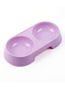 Pet Candy Colored Double Bowl For Water And Food - Multicolor - View 4