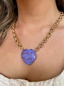 Pendant Necklaces - 紫色 - 查看 2
