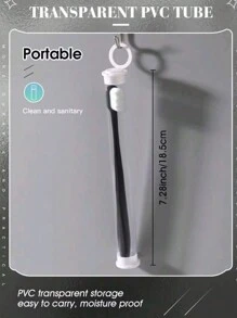 5pcs Black soft Toothbrush,Toothbrush For Braces Portable Toothbrush Teeth Cleaning Toothbrush Complete Clean - Black - View 4