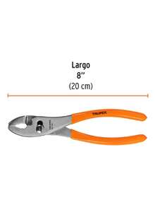 Driver's Clamp 8'', Vinyl Handle, Truper PCH-8 - Orange - View 3