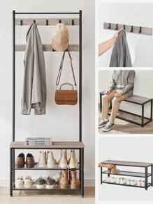 VASAGLE Coat Racks - Grey - View 3