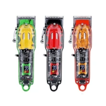 Professional Men's Hair Cutting Machine - Red - View 1