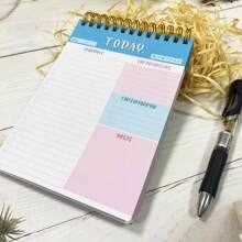 1 Cuaderno Planificador Diario - Multicolor - Ver 1