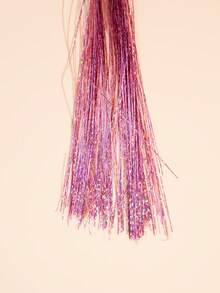 130入組紫紅色髮圈