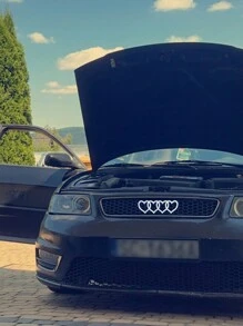 1pc Car Heart Logo Trunk Emblem Sticker - White - View 3