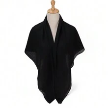 khăn trùm đầu phụ nữ - màu đen - Xem 3