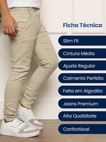 Toddler Boy Jeans - Lavado ligero - Ver 8