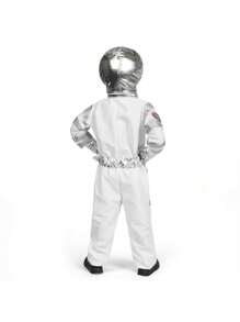 Spooktacular Creations Astronaut Costume Halloween Costume for Kids, Astronaut Helmet, Space Suit, Halloween Costume for Boys Girls - 白色 - 查看 4