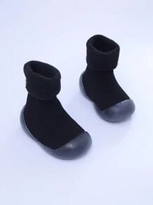 時尚、保暖、透氣,舒適的嬰兒鞋 - 黑色 - 查看 2