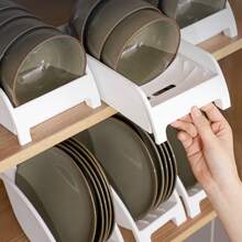 Kitchen Storage Rack Dishware Organizer Drying Rack Multifunctional Cabinet Storage For Plates And Bowls - Plate rack-small size - View 3