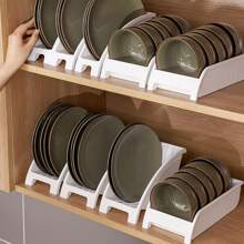 Kitchen Storage Rack Dishware Organizer Drying Rack Multifunctional Cabinet Storage For Plates And Bowls - Plate rack-small size - View 1