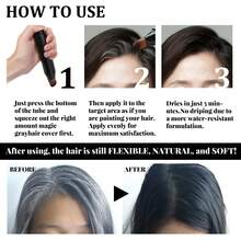 1 件一次性 20 毫升棕色植物染髮棒 - 棕色 - 查看 5