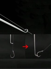 不锈钢鱼钩取出器钓鱼工具鱼钩取出器快速脱钩钓鱼用品 - 藍色 - 查看 12