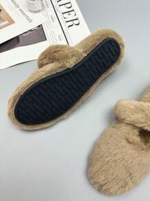 女式冬季毛絨鞋,外穿皮革與毛絨一體保暖鞋,厚底增高,卡其色