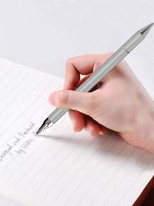 1pc Silver-compatible With Huawei/apple Capacitive Pen, Phone Tablet Stylus With Disc - Silver - View 3