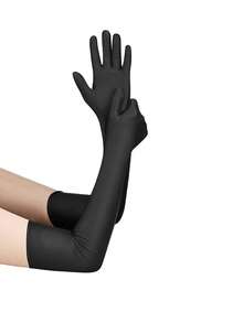 1920年代女性賽馬主題派對頭飾套裝,包括髮箍、手套、珍珠項鍊、香煙夾、長耳環和復古風格的服飾配件