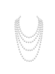 1920年代女性賽馬主題派對頭飾套裝,包括髮箍、手套、珍珠項鍊、香煙夾、長耳環和復古風格的服飾配件