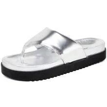 dubuy Women Flip-Flops - Grey - View 2