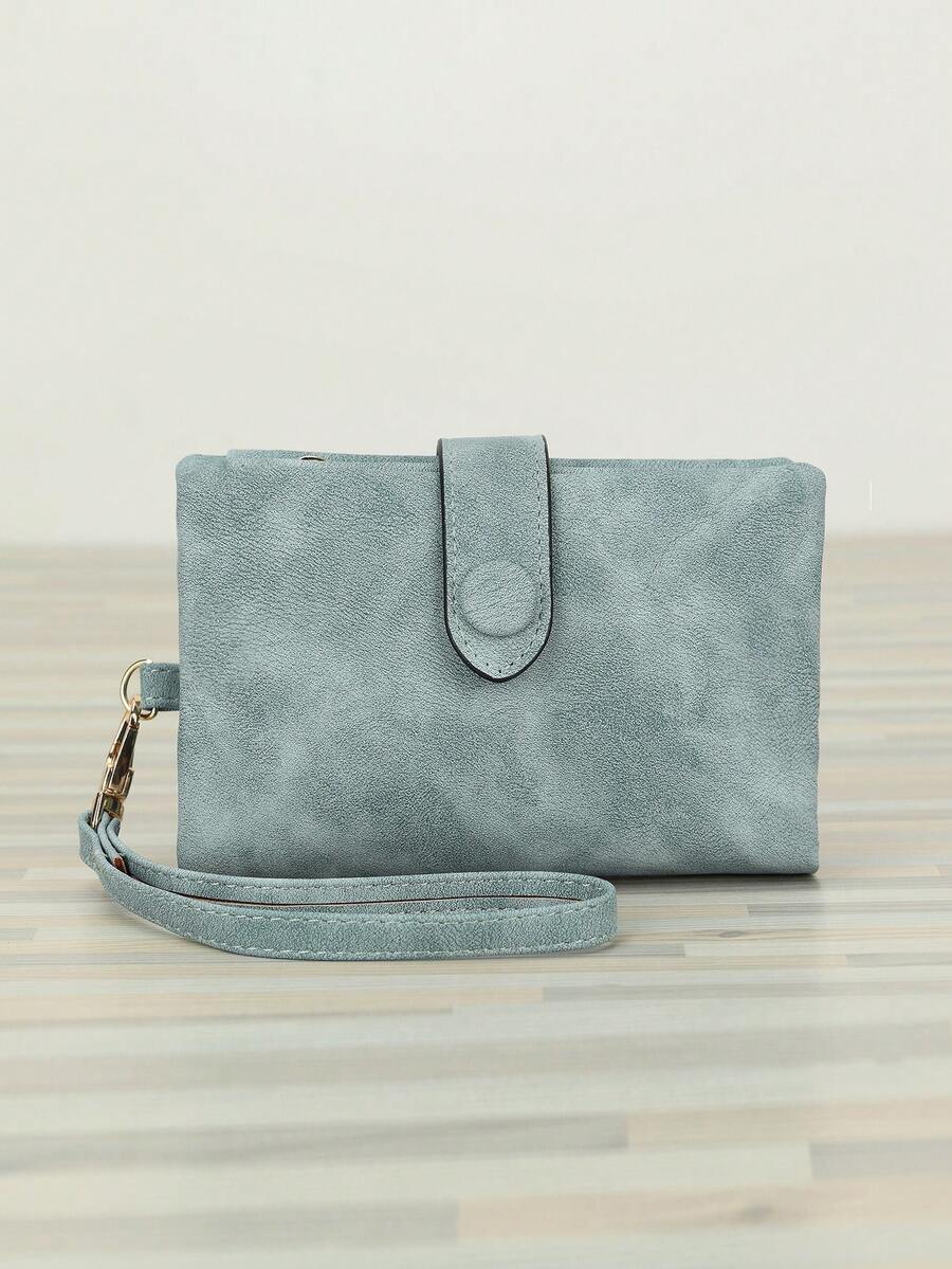 女士錢包,韓國時尚卡片和手機保持者錢包,多卡槽錢包