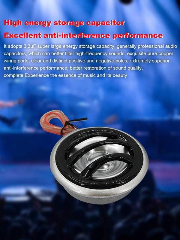 Bemines Tp077 Complete Set With Black Aluminum Alloy 400w Tweeter For