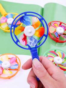 10pcs Large Windmill Whistle Toys In Random Colors For Cheering Props, Party Games - Multicolor - View 6