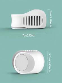 TWO DADS 2pcs Rotating Door Blocker Finger Protector For Baby, Adjustable Childproof Door Stopper Prevent Door From Closing Suddenly And Prevent Injury For Children And Pets - White - View 3