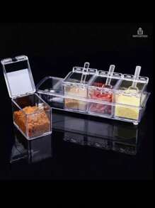 Multipurpose Condiment Storage Organizer Spice Rack - Verschiedenfarbig - Übersicht 9