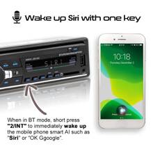 Auto Estereo Reproductor Mp3 1 Din Con Bluetooth Y Auxiliar Para Auto Con Luz De 7 Colores JSD-520 - Negro - Ver 5