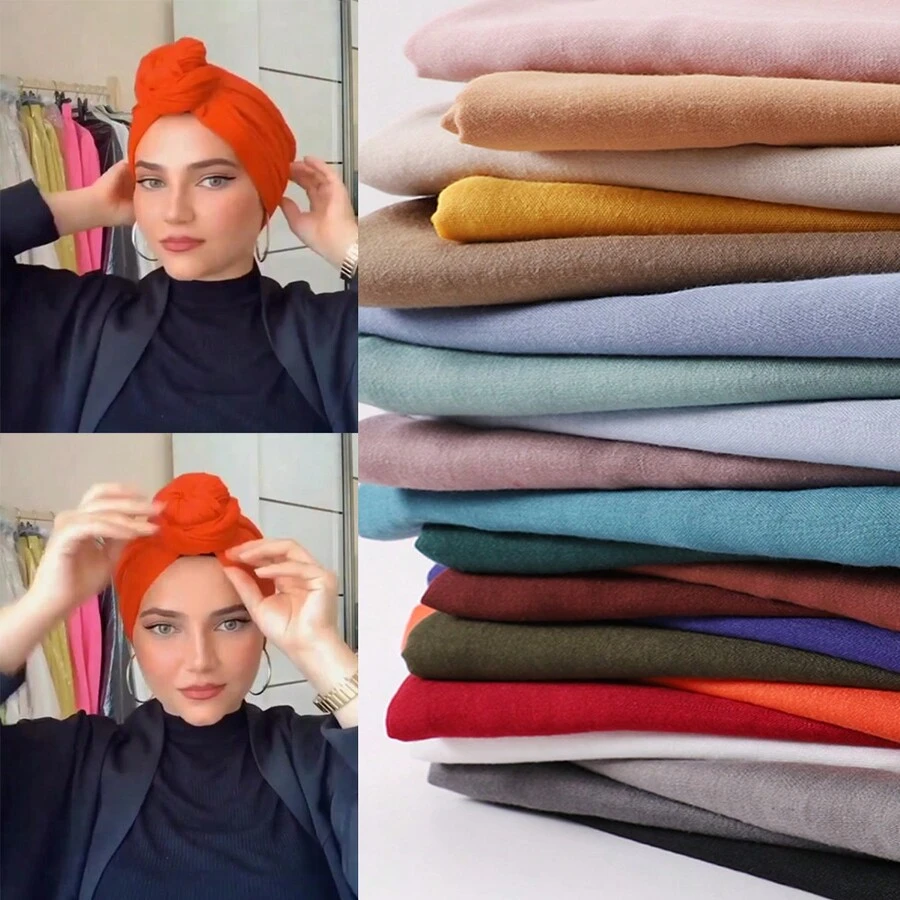 khăn trùm đầu phụ nữ - màu đen - Xem 1