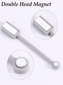 1支雙頭美甲磁鐵棒,貓眼美甲凝膠指甲油3d線條條紋效果強磁力筆工具diy美甲 - 彩色 - 查看 3