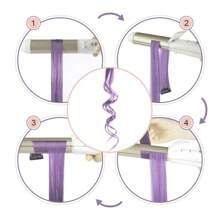 Synthetic Extensions Clip-In Hair Extensions - Lavender Purple - View 6