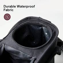 1pc Stroller Hanging Bag, Multi-Functional Diaper Organizer Bag, Large Capacity Bottle Bag, Suitable For Baby Stroller Outdoor Use - Black - View 6