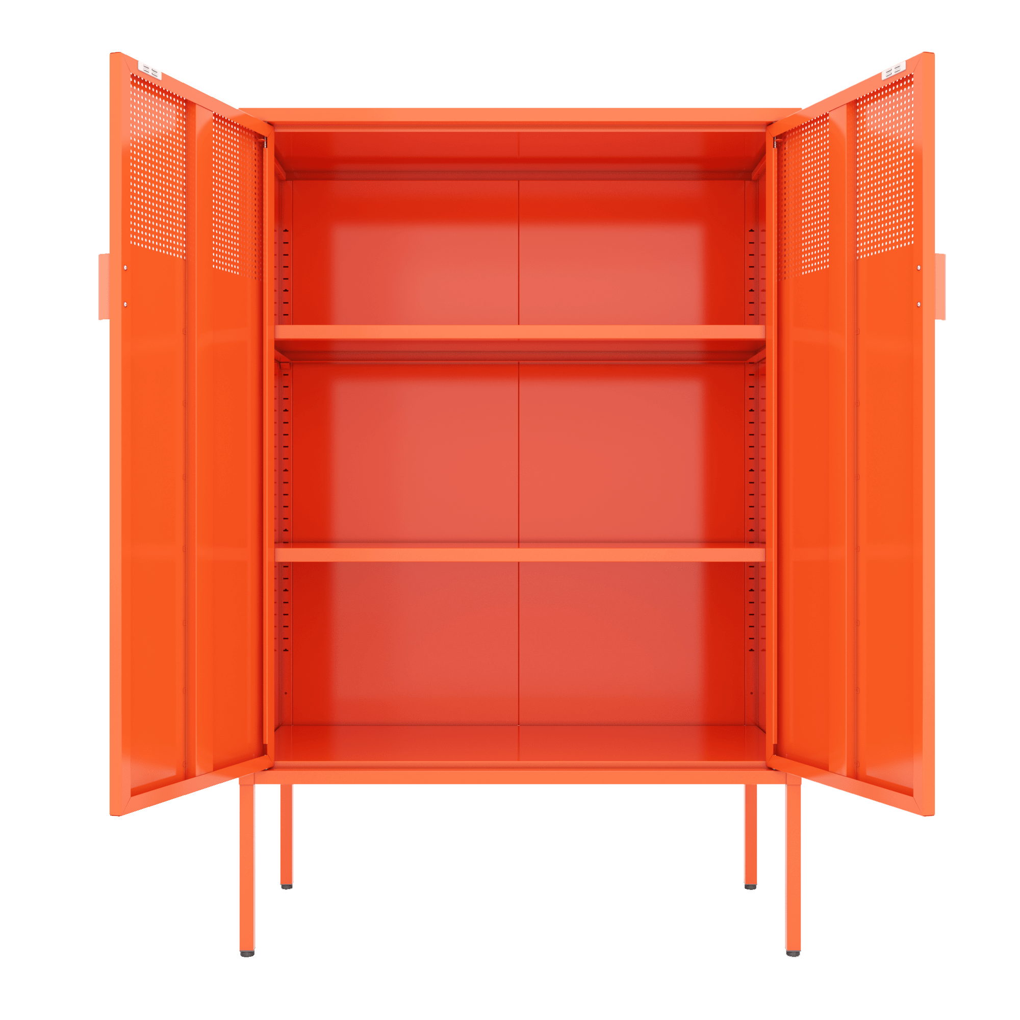 Metal Storage Locker Adjustable Shelves Free Standing