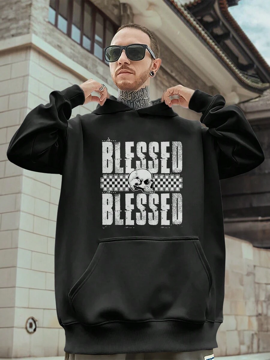 Men Sweatshirts - 黑色 - 查看 1