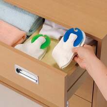 10Pcs/Set Multi Sock Clips Sock Holder Rings Sock Organizers Sorters Locks Clips ​Clothes Pegs - Multicolor - View 3