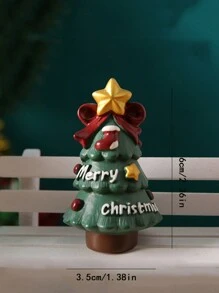 1 pezzo Decorazione in resina creativa, mini figurine di animali della famiglia, decorazione per la casa, regalo, decorazioni per compleanni, Natale, decorazioni per la stanza, decorazioni natalizie invernali, regali di Natale, decorazioni natalizie per la casa