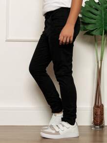 Toddler Boy Jeans - Rửa tối - Xem 4