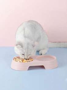 Pet Candy Colored Double Bowl For Water And Food - Multicolor - View 2