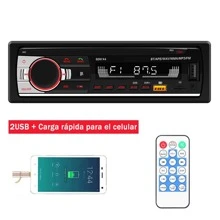 Auto Estereo Reproductor Para Auto Con Bluetooth Inalámbrico 2usb JSD-530 - Negro - Ver 1