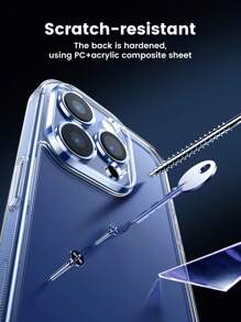 UGREEN 晶瑩剔透原廠保護透明 相容 iPhone 15 系列 - 無色 - 查看 11