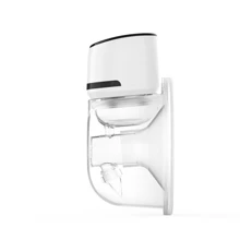 Hands-free Electric Breast Pump - Black and White - View 3