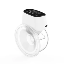 Hands-free Electric Breast Pump - Black and White - View 4