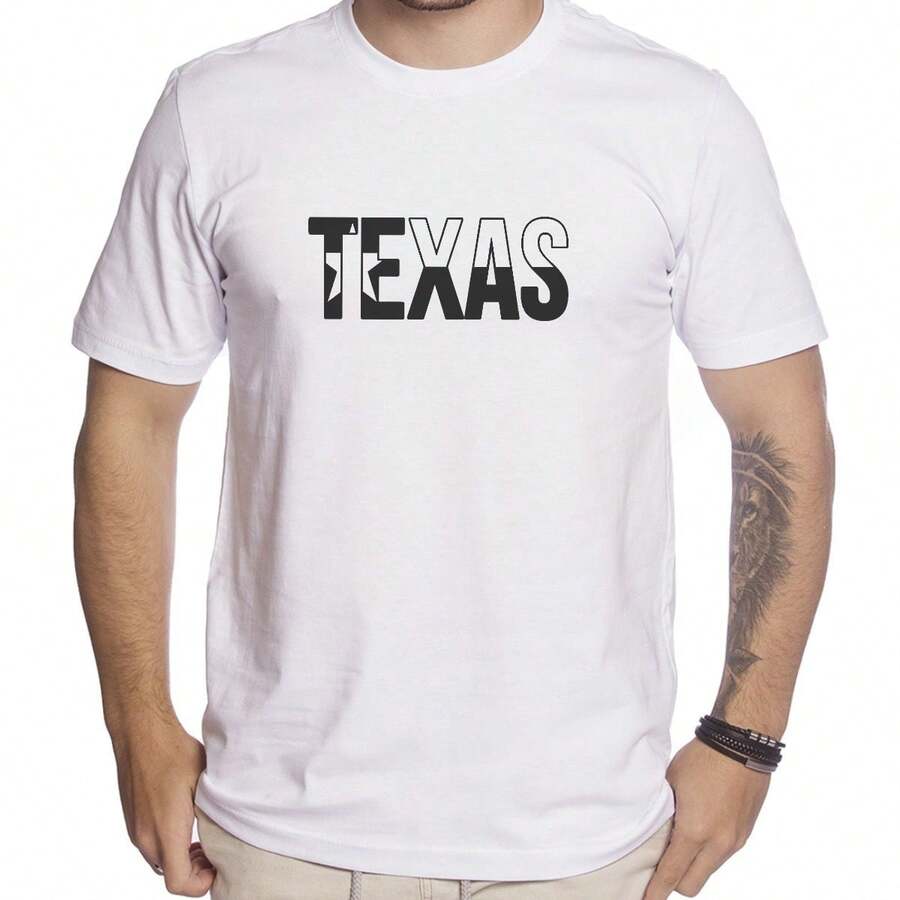 Men T-Shirts - 白色 - 查看 1