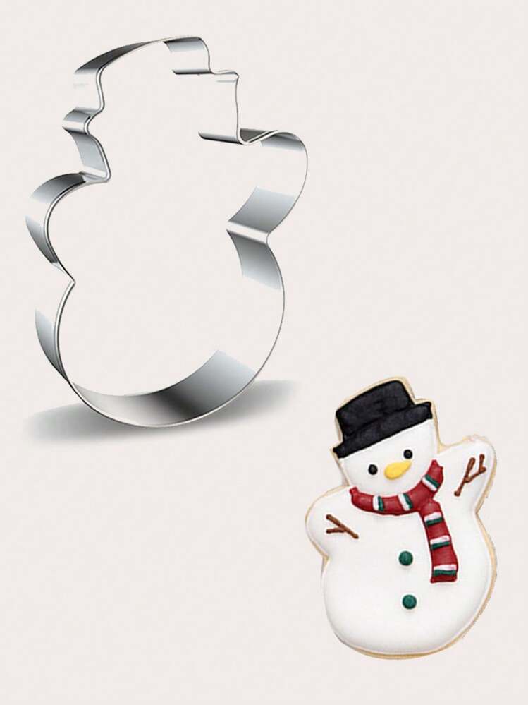 Set 3 Formine Per Biscotti Albero Di Natale In Acciaio Inox – Dimensioni L, M, S Per Pasta Di Zucchero E Fai Da Te - 3